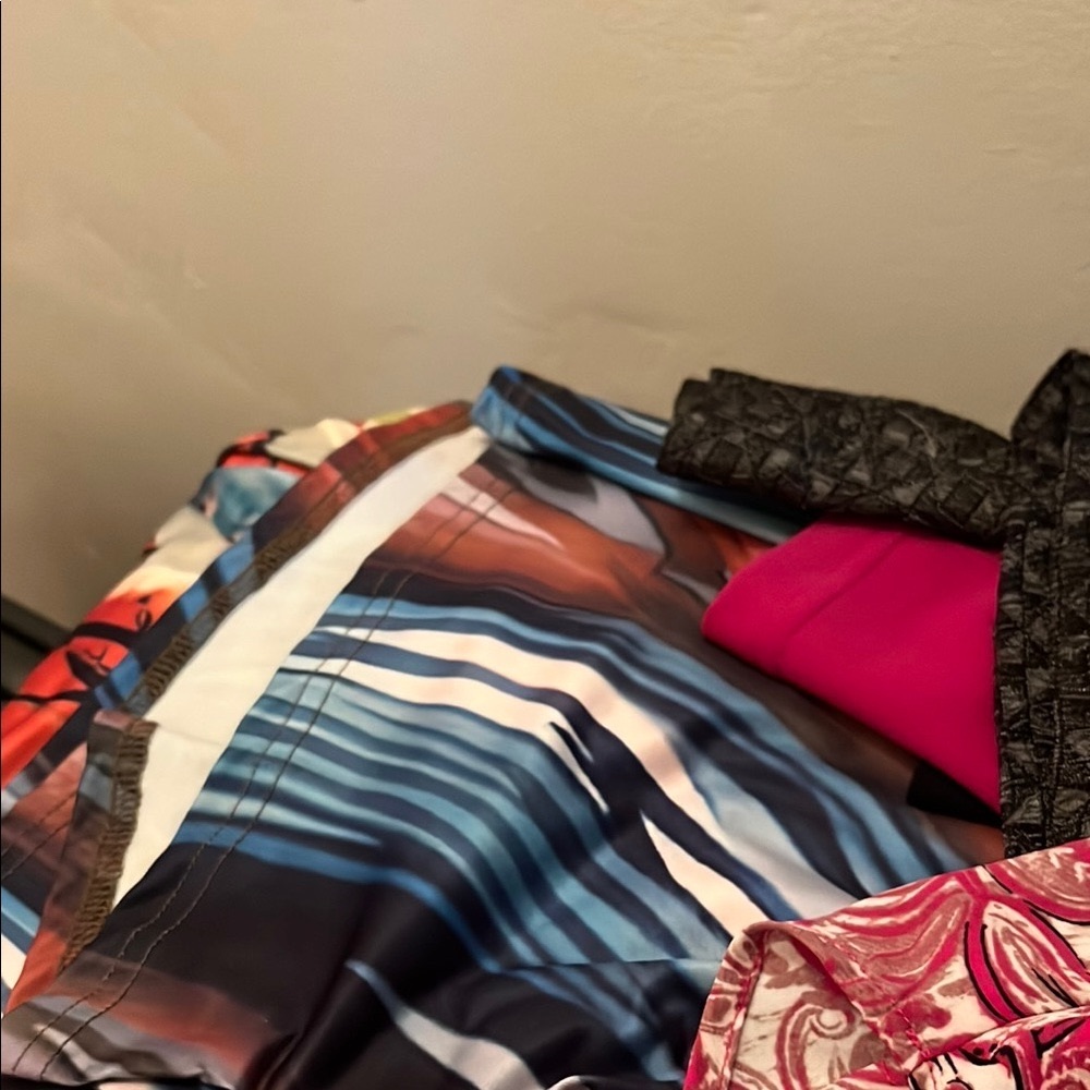 Chic Multicolor Striped Dress